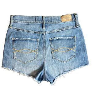 Abercrombie and Fitch high rise cut off jean shorts size 8/W29